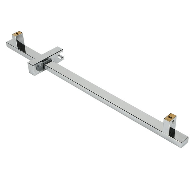 Shower Rod, Easy To Install Stainless Steel Shower Sliding Bar For Hotel For Bathroom For Home Electroplating,Black