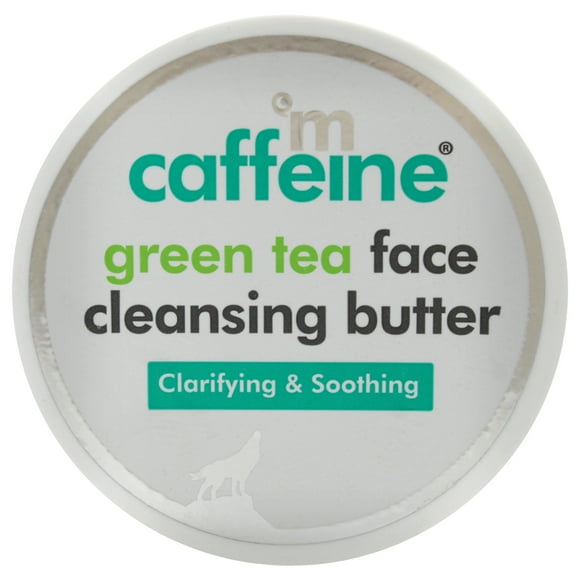 Green Tea Face Cleansing Butter by mCaffeine for Unisex - 3.5 oz Cleanser