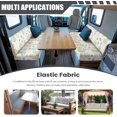 thumbnail image 3 of Circle RV Sofa Split Seat Cover 2-Piece Set Camper Car Bench Cover Washable RV Dinette Seat Covers Universal Size for Travel Trailer Couch, 3 of 7