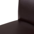 thumbnail image 6 of Milton Bonded Leather Bar Stool With Kickplate, Multiple Colors, 6 of 8