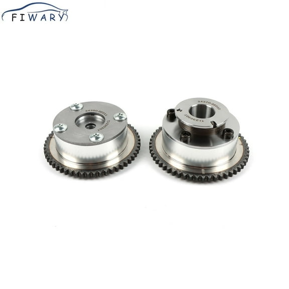 FIWARY 2pcs Exhaust Intake VVT Timing Camshaft Gear Sprocket for Hyundai Elantra GT 1.8 2.0L