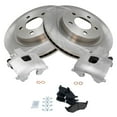 thumbnail image 2 of TRQ Front Brake Pad & Rotor Kit Brake Caliper Brake Pads Brake Rotor Semi-Metallic Fits Select 1999-2004 Chrysler 300M 1998-1999 Concorde Dodge Intrepid, 2 of 6