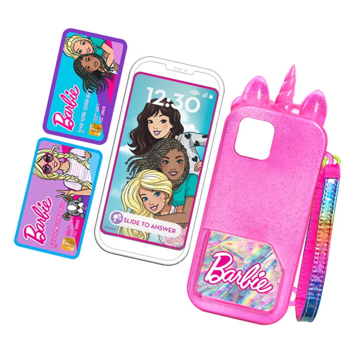 Barbie Unicorn Play Set with Lights and Sounds, Unicorn Phone Case and Wristlet, Toy Phone Kids, Toys for Ages 3 Up, Gifts and Presents - Walmart.com