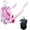 Pink, variant on Snorkeling Mask, Double Tube Silicone Full Dry Diving Mask Adult Swimming Mask Diving Goggles Self Contained Underwater Breathing