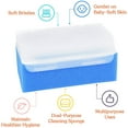 thumbnail image 4 of Special Supplies Baby Bath Sponge – Soft Foam Baby Scalp Scrubber, Sensory Bristle Brush for Hair and Body Cleaning – Reusable and Gentle (12-Pack), 4 of 9