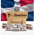 thumbnail image 1 of Set de dominó PRK 14 República Dominicana Double Six con bandera, 1 of 6