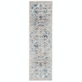 thumbnail image 6 of Luxe Weavers Victoria 4620 Distressed Floral Area Rug Carpet, Cream 3 Pcs Set, 6 of 8