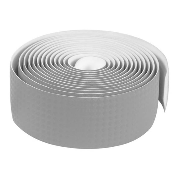 Raindrops Cycling Handlebar Tape Carbon Fiber EVA PU for Outdoor Biking 1 Set Silver