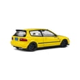 thumbnail image 2 of Solido 1991 Honda Civic EG6 Spoon Version Yellow Carnival w/ Black Hood 1:18, 2 of 8