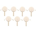 thumbnail image 3 of deevoka 7Pcs DIY Wooden Rattle Drum Mini Shaking Toy Handmade Decoration Hand Bell Blank, 3 of 8