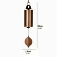 thumbnail image 2 of Keinxs 40cm Bronze Metal Serenity Wind Chime, Outdoor Yard Decoration, 2 of 5