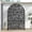 Black, variant on MAYEERTY 72x47 Black Outdoor Natural Privacy Panel Screen, 3 Piece Set Natural Folding Divider for Backyard and Garden