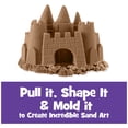 thumbnail image 2 of Sensory Play Sand Kinetic Sand Brown, 1 kg para mayores de 3 años con bolsa, 2 of 7