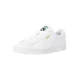thumbnail image 1 of PU & MA Men's Basket Classic Leather Trainers, White, 1 of 6