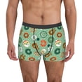 thumbnail image 1 of Fotbe Christmas Donuts Calzoncillos Tipo Boxer con Bolsa de Soporte Total para Hombre, X-Temp Fresco, Transpirable y de Secado Rápido-Small, 1 of 5