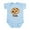 Sky Blue, variant on CafePress - Yum. Cookie Infant Bodysuit - Baby Light Bodysuit, Size Newborn - 24 Months