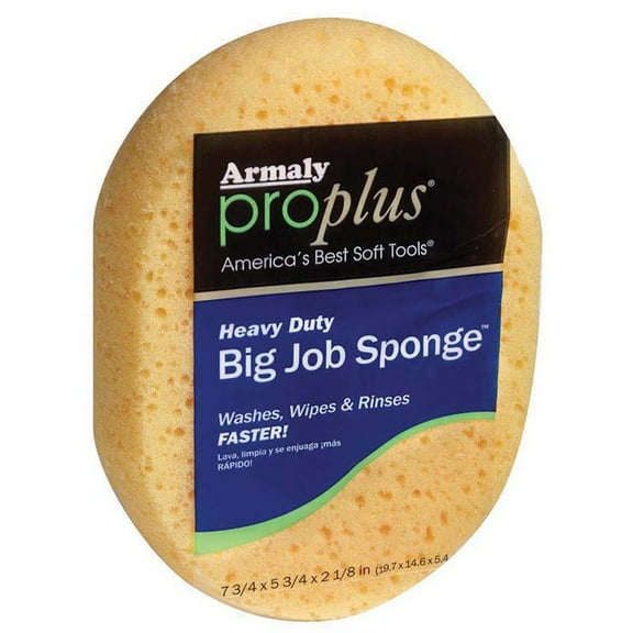 12-Pack of 7-3/4" x 5-3/4" x 2-1/8" Armaly 00006-2 ProPlus Heavy Duty Big Job Oval Sponge