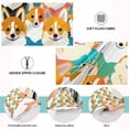 thumbnail image 3 of Fun Corgi Dogs Plush Pillow Cases Body Size Ultra Soft Warm Pillowcases with Zipper 20"x54", 3 of 9