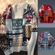thumbnail image 2 of Suéter de cuello redondo 2021 Navidad Y2K suéter de oso retro para damas y hombres ropa de lana de moda suelta de otoño e invierno tendencia ins, 2 of 5