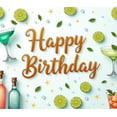 thumbnail image 4 of Colorful Design Happy Birthday Banner Cocktail Theme Party Decor Elegant Style for Birthday Celebration Event Decor Indoor Party, 4 of 8