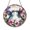 Acrylic 3.5 Inch, variant on Nature Hummingbird Lavender Round Window Hanging Art