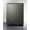 Black Stainless Steel, variant on 24" Wide Built-In All-Freezer, ADA Compliant, Stainless Steel