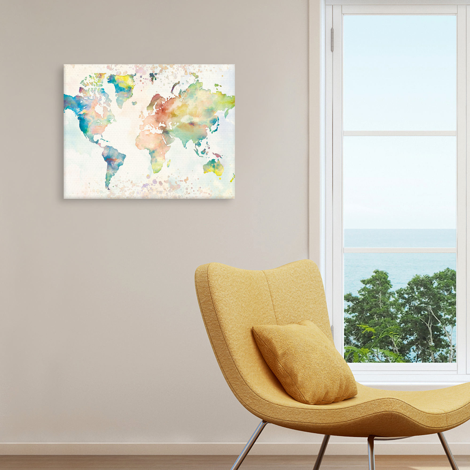 Artworld by Tom Frazier Canvas Art Print