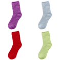 thumbnail image 2 of 4 Pair Winter Socks for Women Sleep No Show Plush Fluffy Microfiber Cozy Wool Socks Multicolor1, 2 of 7