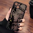 thumbnail image 3 of Funda de teléfono de Anime para Cool-N-Narutos iPhone 16 15 14 13 12 11 Mini Pro Max X XR XSMax 7 8 Plus, funda trasera transparente mate, 3 of 5