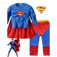 thumbnail image 4 of Nuevo disfraz de superhéroe de Los Vengadores para niños, pijama de algodón de Spiderman, Iron Man, conjunto de ropa de dormir navideña de manga larga para niños, 4 of 5