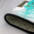 thumbnail image 5 of Cute Winter Snowman Bath Mat Non-Slip Soft Microfiber Bathroom Rugs Washable Bathmat, Carpet Rug Entryway Christmas Greeting Decor for Tub Shower Room Floor, 5 of 10