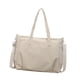 thumbnail image 2 of Bolso de hombro, bolso de moda para portátil, ideal para ir al trabajo, a universidad, de vacaciones, de o a playa. Beige, 2 of 8