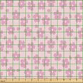 thumbnail image 2 of Ambesonne Cherry Blossom Fabric by the Yard Upholstery, Romantic Flora Art, 3 Yards, Pale Rose and Blush, 2 of 5