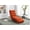 Orange, variant on Chaise Lounge Chair Indoor, Linen Upholstered Chaise Couch Chair with Remote, Futon Floor Lounger for Living Room, Bedroom, Black