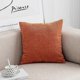 thumbnail image 3 of Burnt Orange Pillow Covers 18X18 Inch Set of 2 Modern Farmhouse Rustic Decorative Throw Pillow Cove, 3 of 4