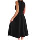 thumbnail image 4 of Sexy Vestido de Noche sin Mangas V-Cuello Moda Vestido Casual, Poliéster Ligero Verano Primavera Desgaste, Lavado de Manos Mujeres, 4 of 8