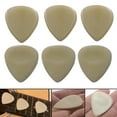 thumbnail image 2 of 30x33mm Electric Guitar Picks Ox Bone Guitar Finger Picks Guitar Plectrums Natural Guitar Ukulele Picks Guitar Accessory, 2 of 9