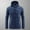Dark Blue, variant on LYMAYTER Men's UPF 50+ Hooded Sun Shirt Printed Silk Sun Protection Breathable Quick-Dry Outdoor UV Protection Sunsuits