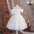 thumbnail image 4 of Rhuody Girls Dress Sleeveless Elegant Shoulder Flower Girl Dress A Line Party Formal Gown Fashion Wear, 4 of 9