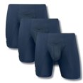 thumbnail image 1 of Boxers Ajustados para Hombre en Nylon con V-Fly y Bolsillo D, Antiroces, Paquete de 3, 1 of 8