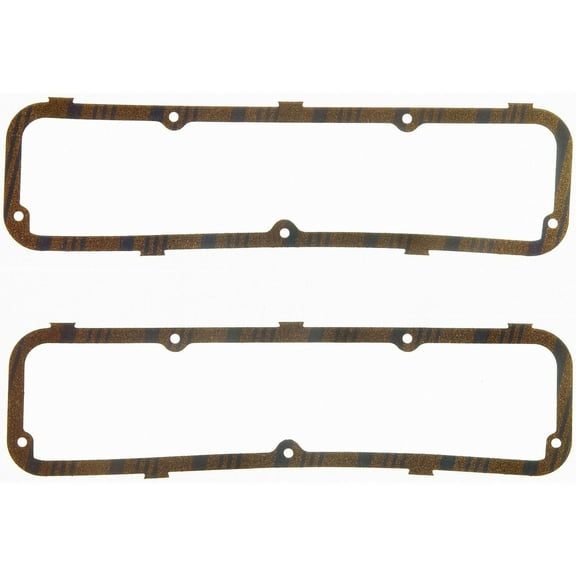 Fel-Pro VS13049C Valve Cover Gasket - Cork / Rubber - Pair Fits select: 1966-1976 FORD F100, 1966-1976 FORD F250