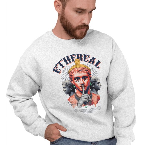 Cleopatra Ethreal Greek Unisex Premium Crewneck Sweatshirt
