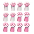 thumbnail image 1 of Miangastore 12pcs Cartoon Eraser Creative Cat Paw Shape Rubber Erasers Student Stationery, 1 of 8
