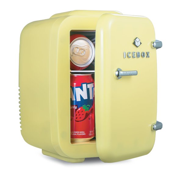 Mini Nevera ICEBOX IBMF4SUN para Cuidado de la Piel, Enfriador y Calentador de 4L