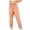 Pink, variant on WREESH Womens Solid Loose Cotton Linen Pants Fashion Casual Elastic Waist Wide-Leg Button Pants Yellow