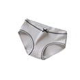 thumbnail image 3 of Qarigey Ropa interior elástica para mujer, calzoncillos de algodón para niña, bragas transpirables que absorben la humedad, ropa interior diaria Ropa interior gris claro SG Qarigey AP000432-17, 3 of 6