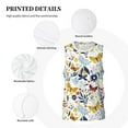 thumbnail image 3 of Xecao Flowers Butterfly print basketball shirt for both men and women, a unisex basketball jersey perfect for theme parties-3X-Large, 3 of 6