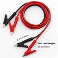thumbnail image 2 of Ruibeauty Alligator Clips Electrical Test Leads Set 15A Jumper Wires with Copper Clips, 2 of 5