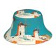 thumbnail image 1 of Balery Colorful Greek Windmills Sombreros para el sol para hombre y mujer, sombrero de pescador con UPF 50+, 1 of 6
