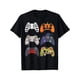 thumbnail image 2 of Camiseta de algodón con diseño de controlador de juego de Halloween para hombre, negra, 220 g, para adultos, hombres, mujeres, adolescentes, jóvenes, 2 of 6